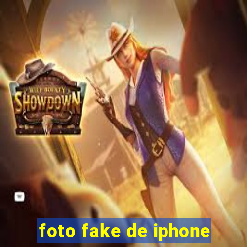 foto fake de iphone