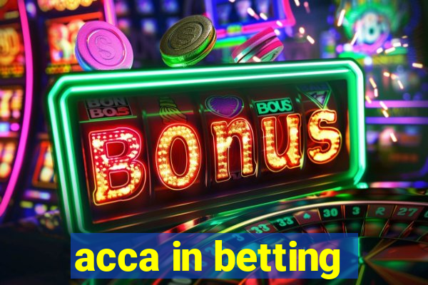 acca in betting