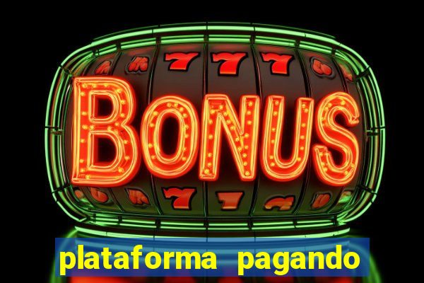 plataforma pagando no cadastro