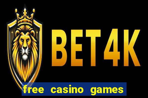 free casino games slot machines