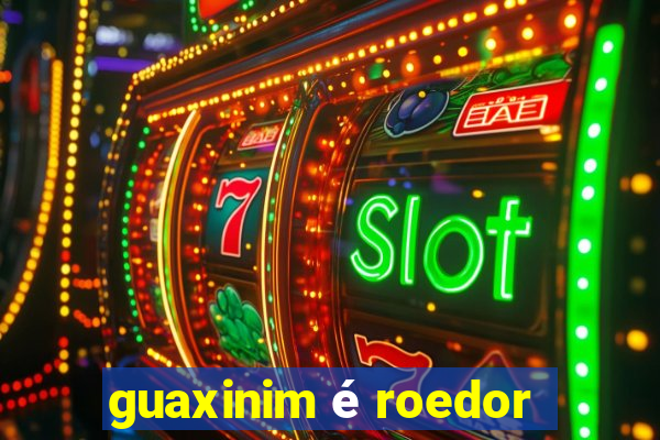 guaxinim é roedor