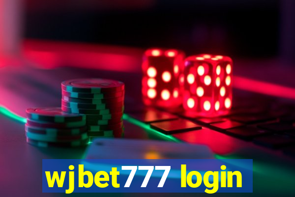 wjbet777 login