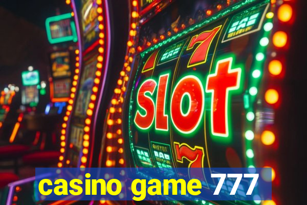 casino game 777