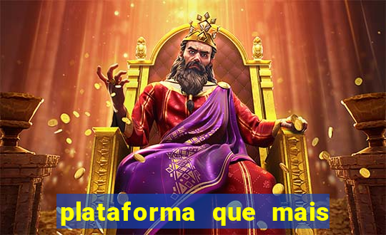 plataforma que mais paga no fortune tiger