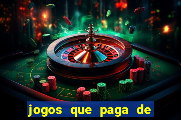 jogos que paga de verdade via pix