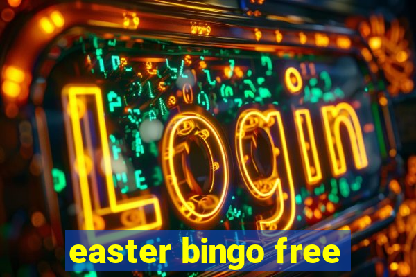 easter bingo free