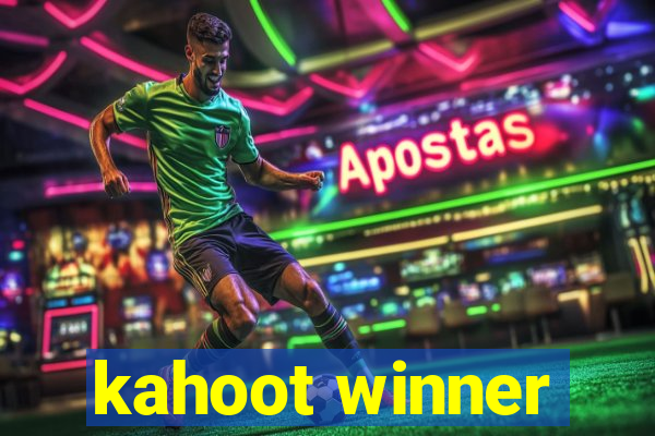 kahoot winner