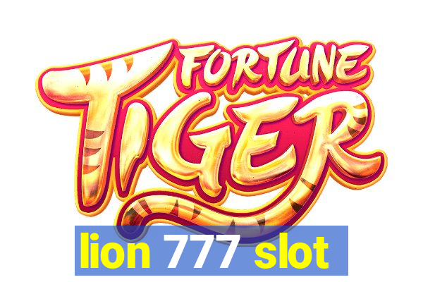 lion 777 slot