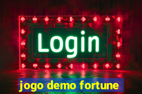 jogo demo fortune