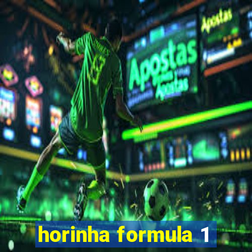 horinha formula 1