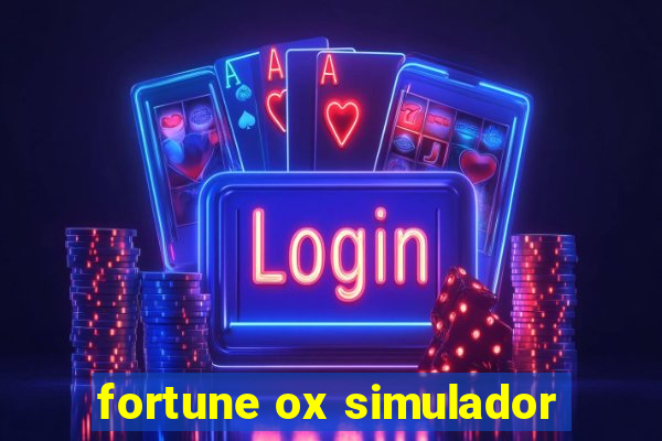 fortune ox simulador