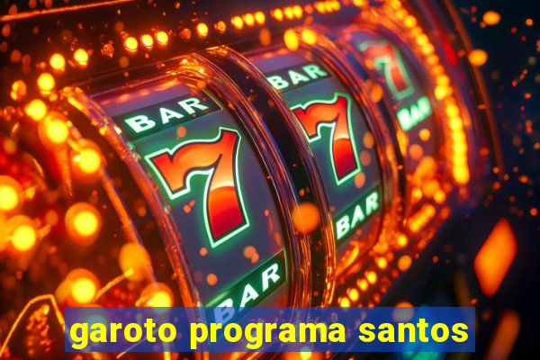 garoto programa santos