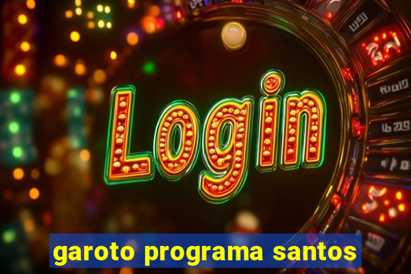 garoto programa santos