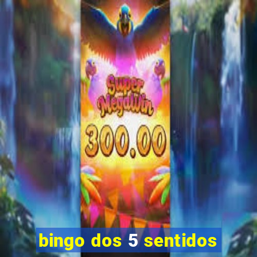 bingo dos 5 sentidos