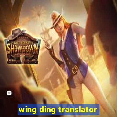 wing ding translator