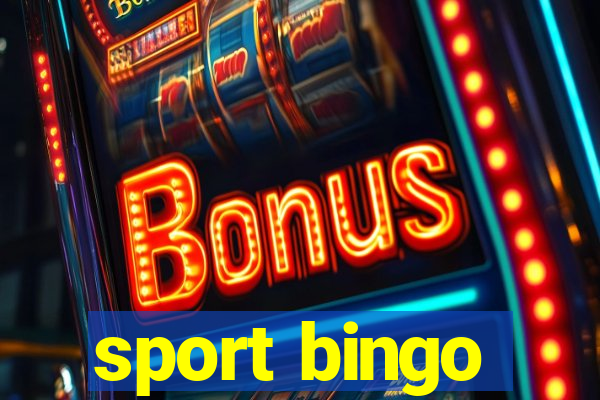 sport bingo