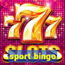 sport bingo