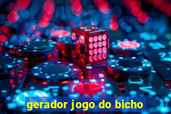 gerador jogo do bicho