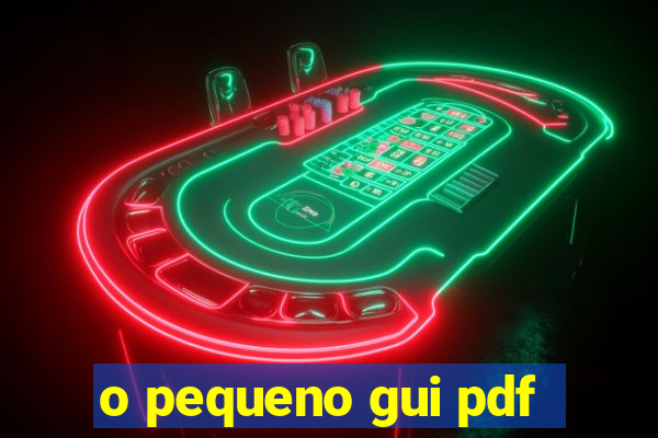 o pequeno gui pdf