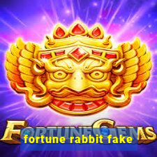 fortune rabbit fake