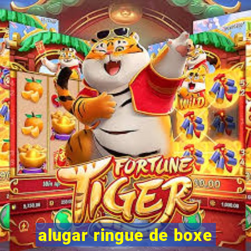 alugar ringue de boxe