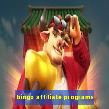 bingo affiliate programs