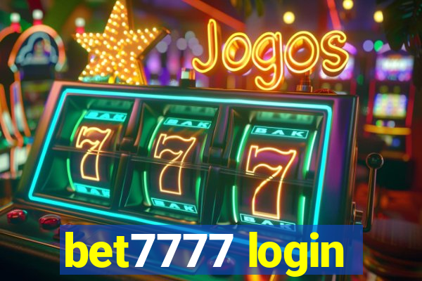 bet7777 login