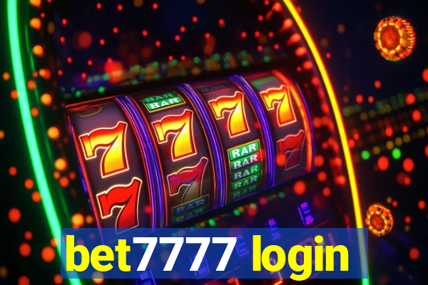 bet7777 login