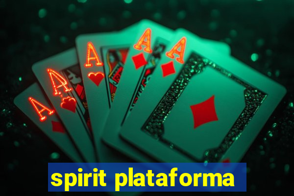 spirit plataforma