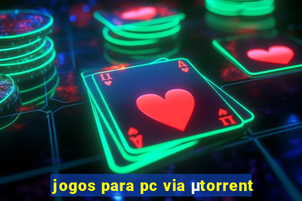 jogos para pc via μtorrent