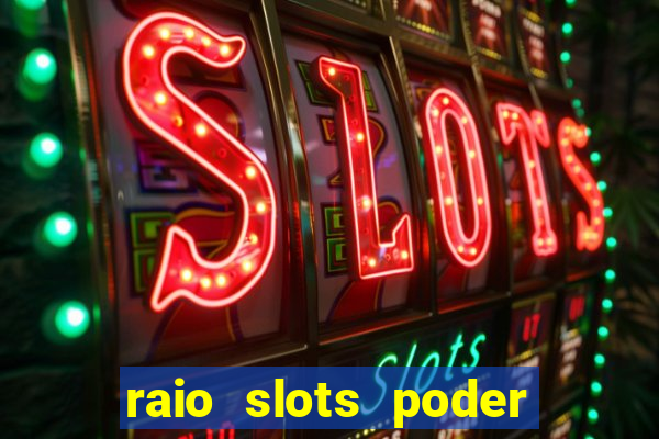 raio slots poder de zeus