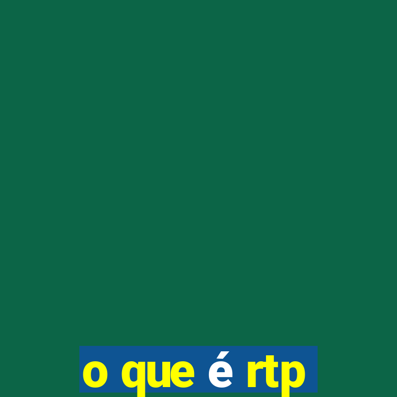 o que é rtp