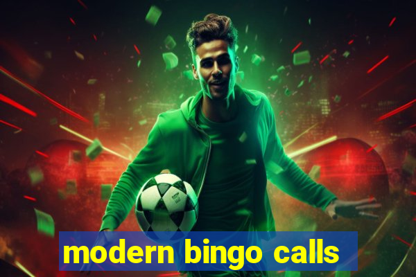 modern bingo calls