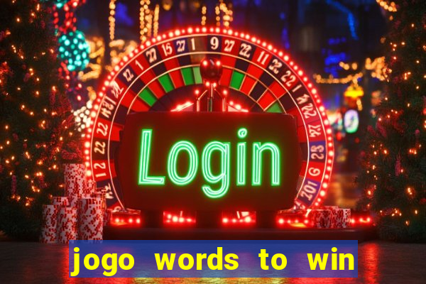 jogo words to win paga mesmo