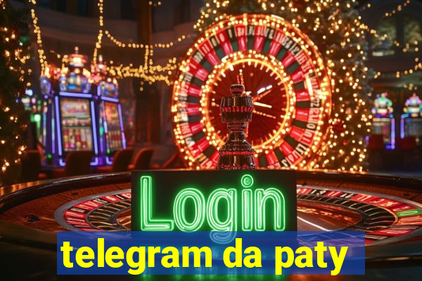 telegram da paty