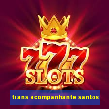 trans acompanhante santos