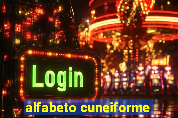 alfabeto cuneiforme