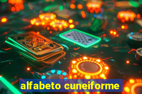 alfabeto cuneiforme