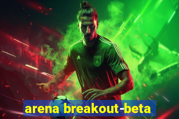 arena breakout-beta