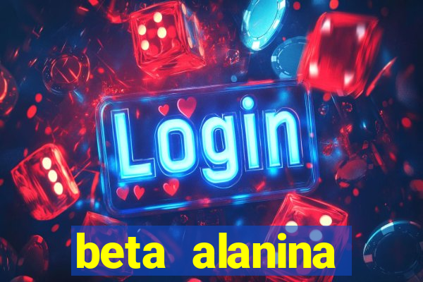 beta alanina aumenta a pressao