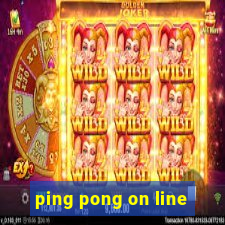 ping pong on line