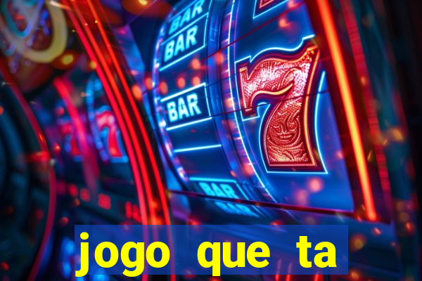 jogo que ta pagando na betano