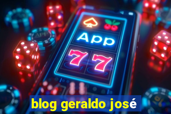 blog geraldo josé