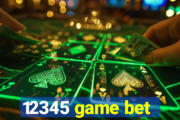 12345 game bet