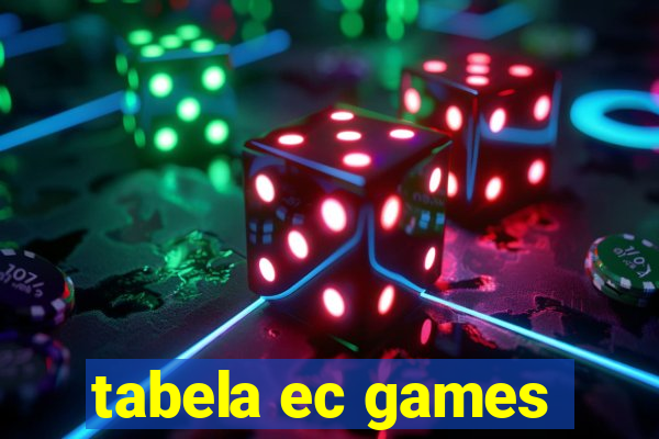 tabela ec games