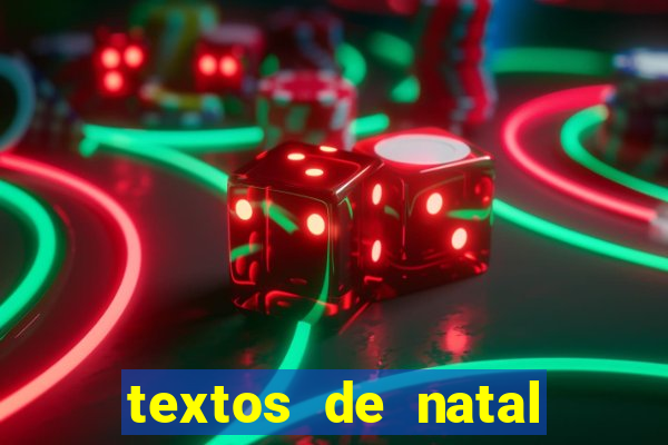 textos de natal para leitura