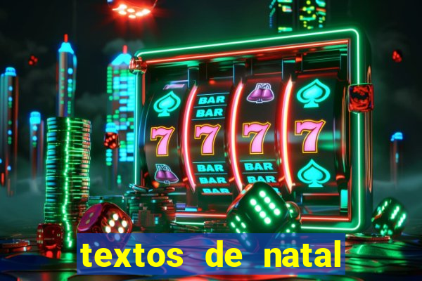 textos de natal para leitura