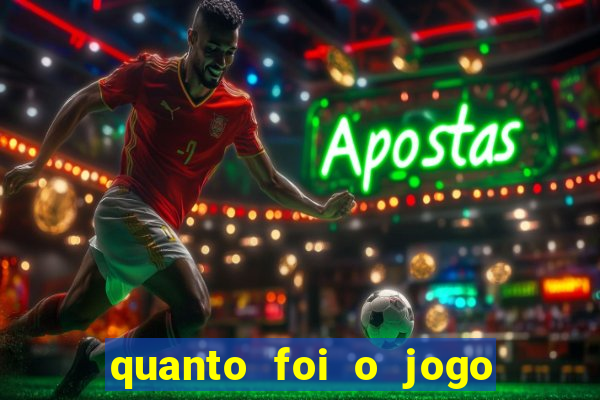 quanto foi o jogo do paisandu