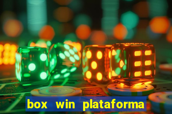 box win plataforma de jogos