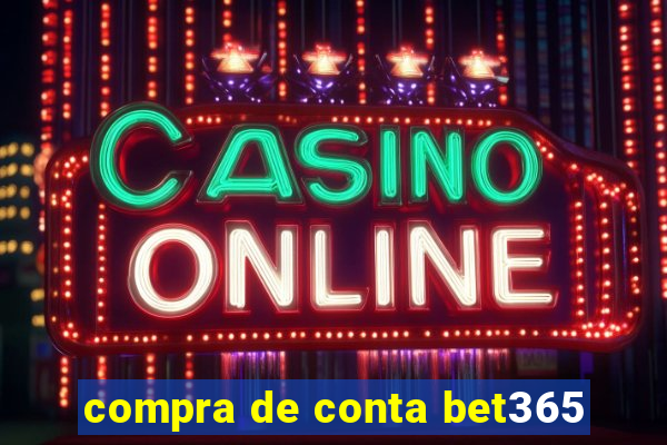 compra de conta bet365